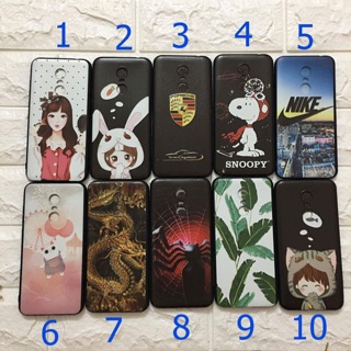 Ốp dẻo thời trang in hình cho xiaomi redmi5 plus