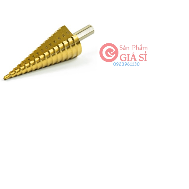 Bộ 3 mũi khoan tháp chuôi lục giác 4-32mm túi vải ❤️freeship❤️