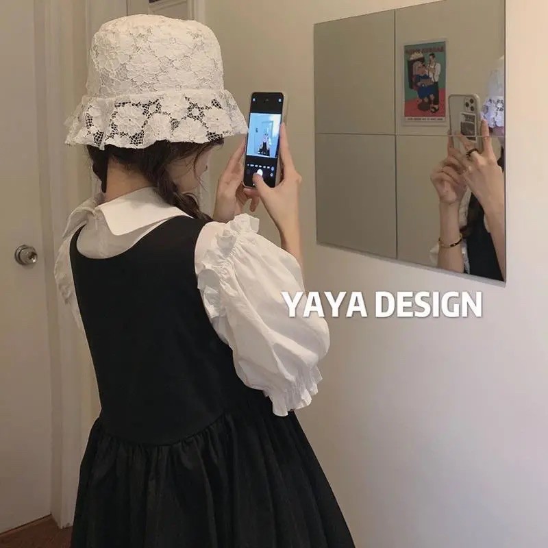 Váy Đầm Lolita Ulzaang Học Sinh