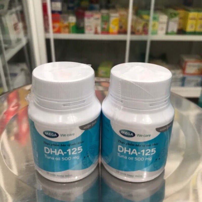 Viên dầu cá DHA-125 - Chai 30 viên (DHA 125)