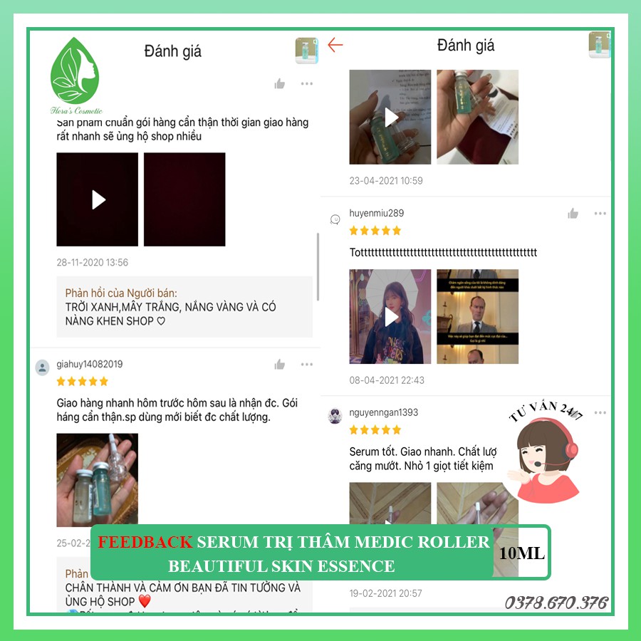 Serum thâm nám,thâm mụn Medic Roller_ Beautiful skin essence | BigBuy360 - bigbuy360.vn