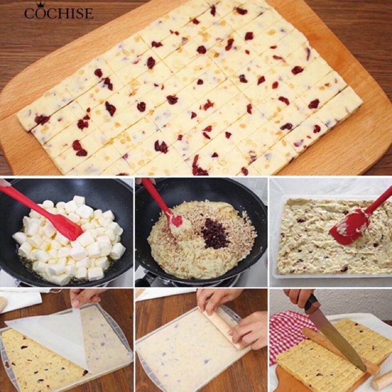 Khuôn làm kẹo Nougat đế rời 60 viên