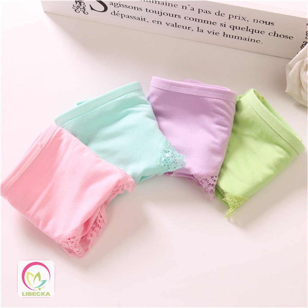 Quầnlót nữ quần lót cotton phối viền ren cao cấp kháng khuẩn Nhật giá siêu rẻ QLN06