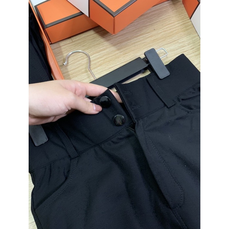 [ Siêu hót ]Quần Legging Cạp Cao 2 Cúc | BigBuy360 - bigbuy360.vn