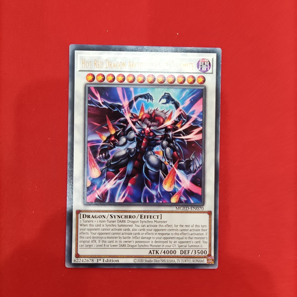 [EN-JP][Thẻ Bài Yugioh Chính Hãng] Hot Red Dragon Archfiend King Calamity