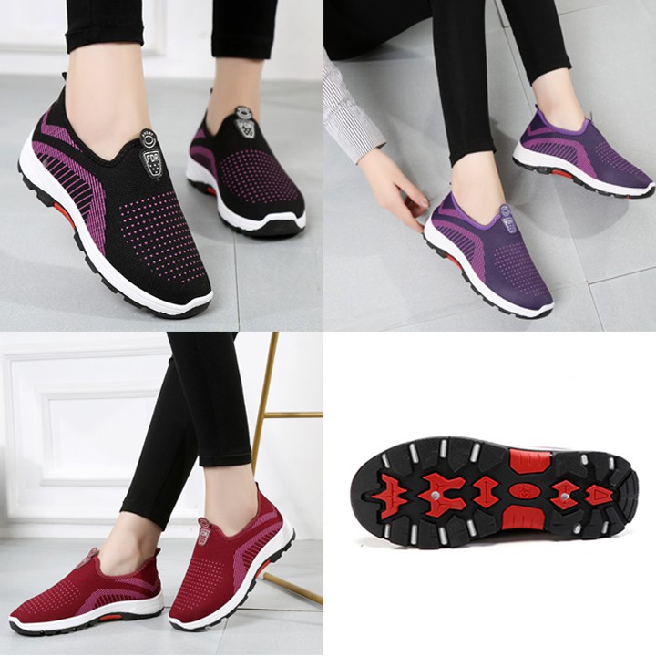 Nhập WA3115 hoàn 15k xu đơn 99k Giày lười nữ, giày slip on hàng cao cấp nhiều màu full hộp V128