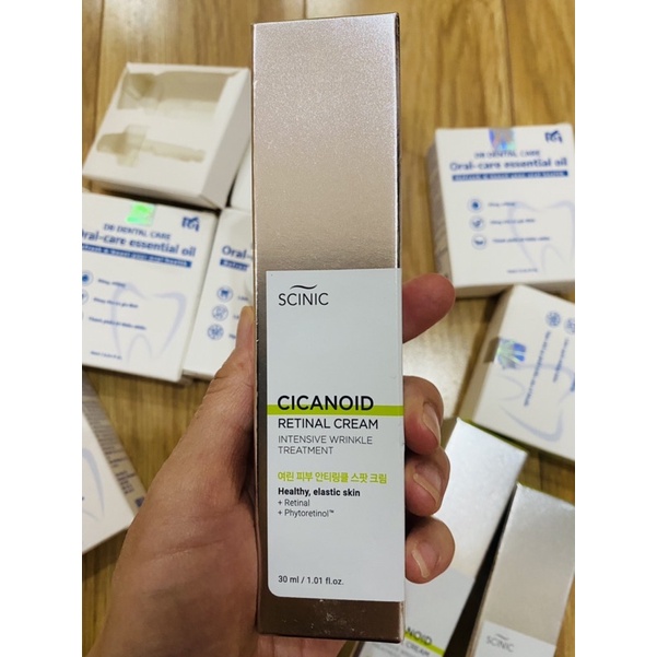 Kem Dưỡng Da Scinic Cicanoid Retinal 30mL .
