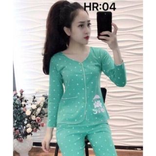 Bộ quần áo sau sinh/mặc ở nhà cotton mềm LOẠI 1 (nhiều màu)