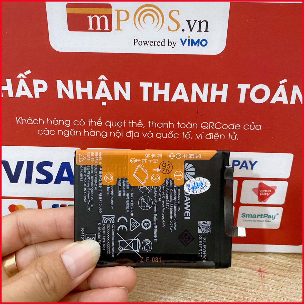 Free ship Pin Huawei Nova 3i zin chính hãng bảo hành 06 tháng Free ship