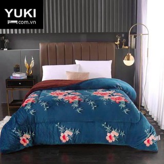 Chăn lông cừu yuki chính hãng nhật bản - chăn đại hàn cao cấp, nhẹ, siêu ấm