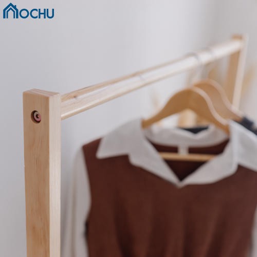 Giá treo quần áo đồ gỗ thông lắp ráp đa năng OCHU SINGLE HANGER Nội thất thông minh decor phòng ngủ