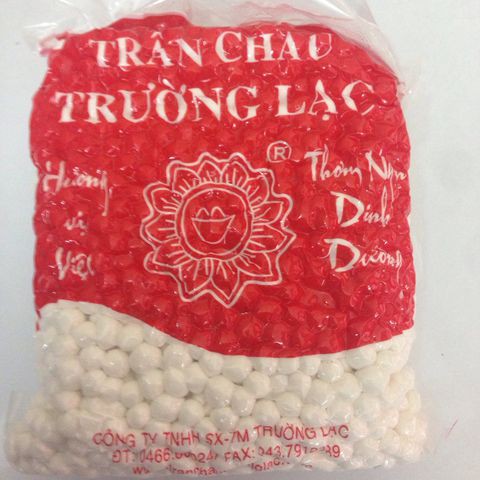 2 gói Trân châu đen - trắng nầu trà thái, nấu chè