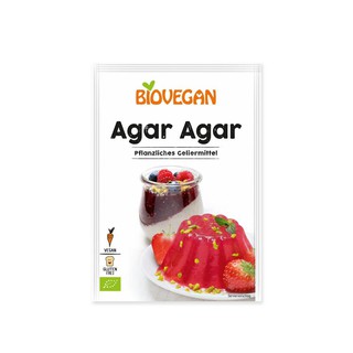[BIOVEGAN] BỘT AGAR AGAR (THẠCH RAU CÂU) HỮU CƠ (30g) - Organic Agar-Agar Powder