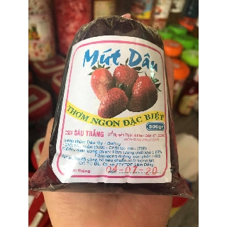 Mứt Dâu Đà Lạt- Bịch 500G