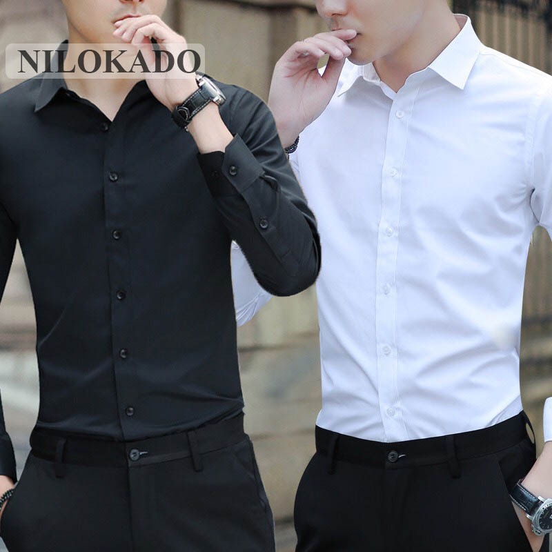 Áo sơ mi nam Hàn Quốc dáng ôm
