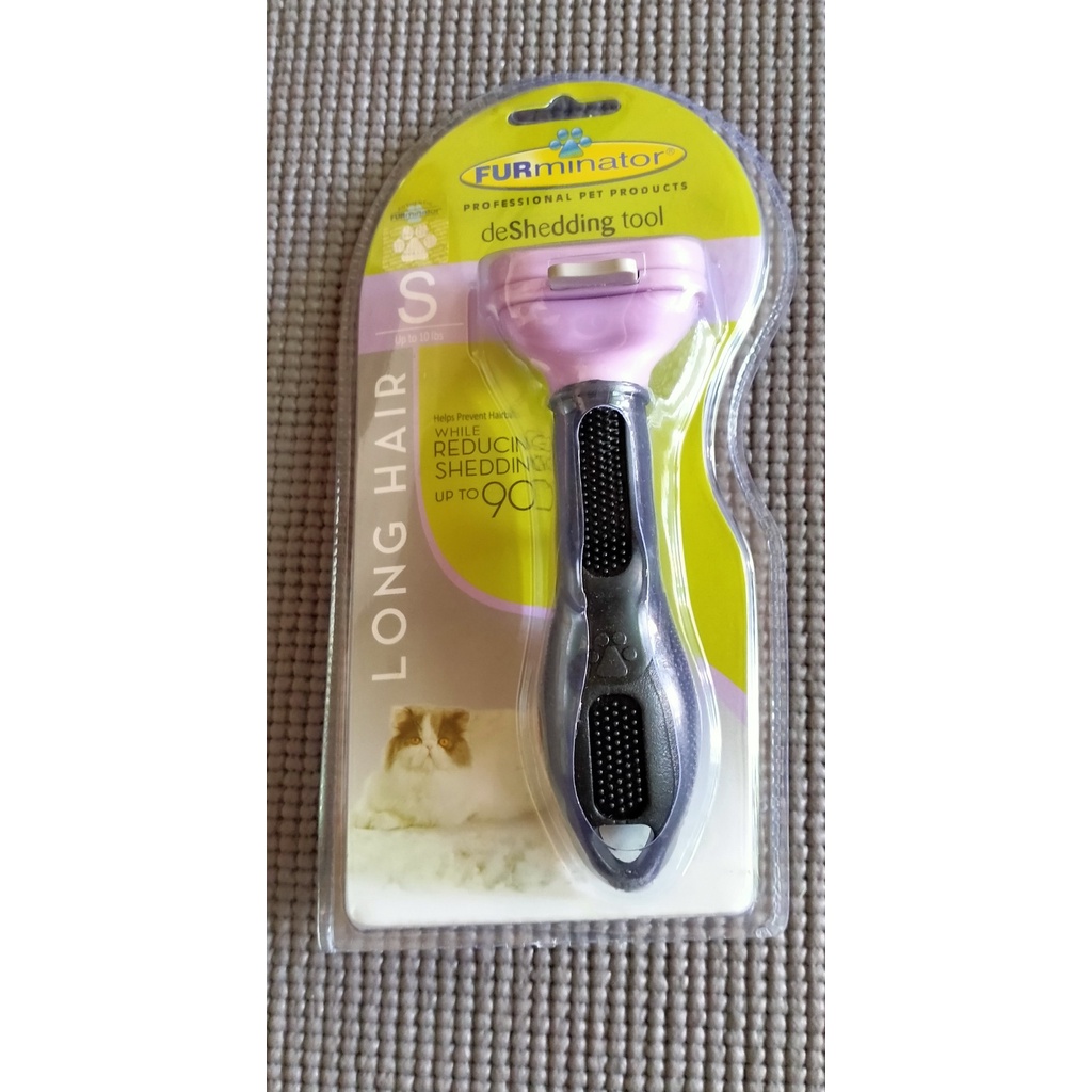 Lược chải lông cho mèo lông ngắn, lông dài Furminator - Hình ảnh thật