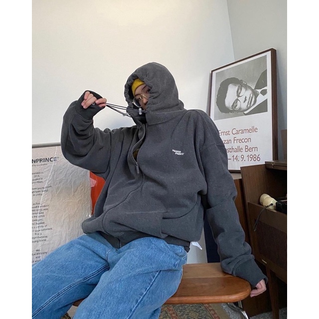 [sẵn] Áo Khoác Zip Kéo Nam Nữ MASON PQK