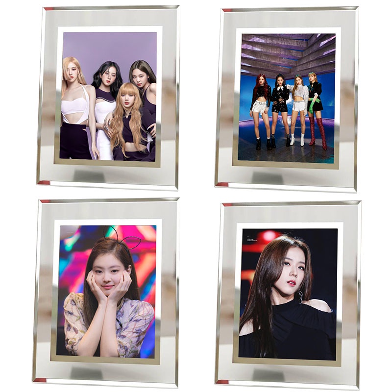 Khung Ảnh Pha Lê Blackpink 6 inch Độ Nét Cao