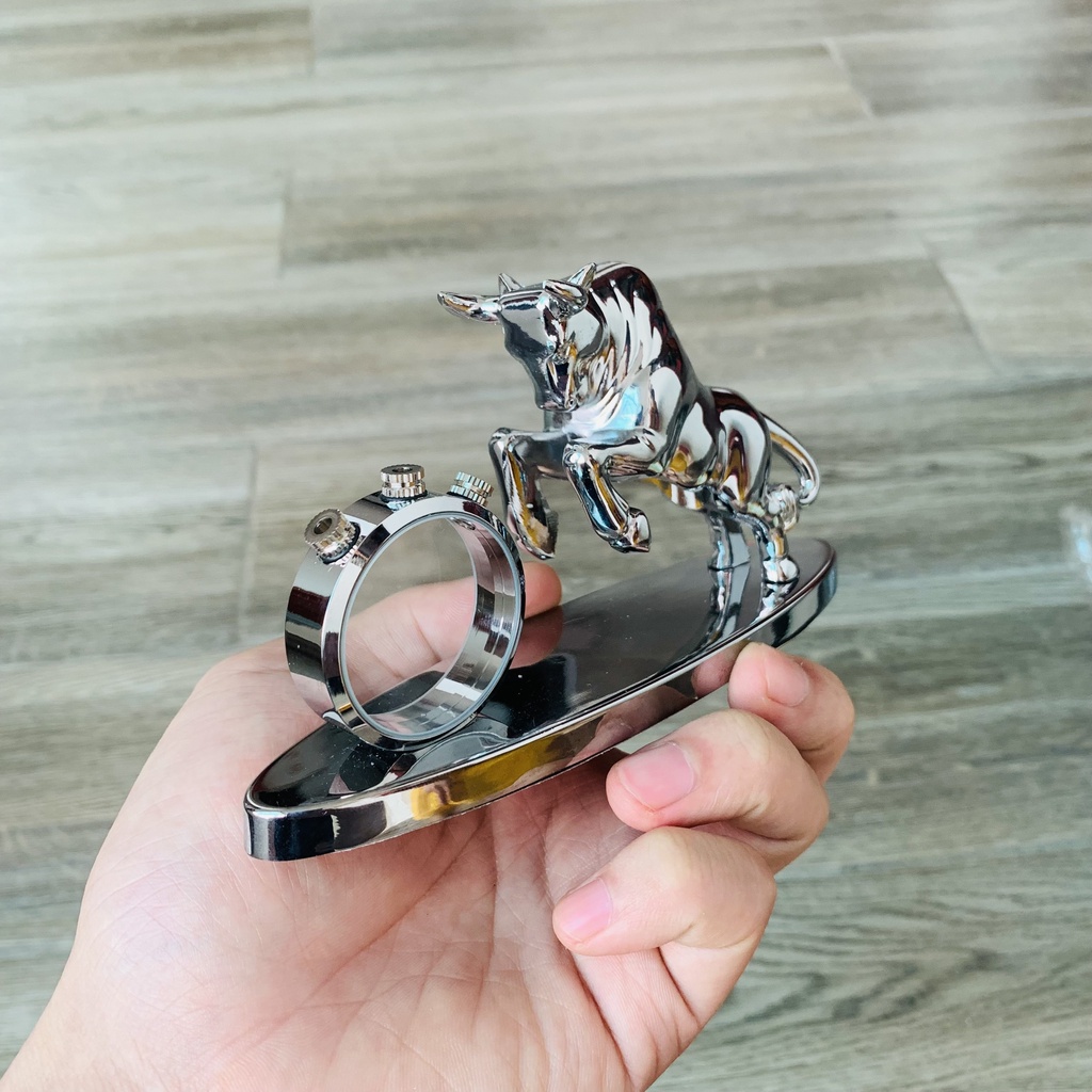 Tượng con trâu phong thủy trang trí taplo ô tô, bàn làm việc, văn phòng cao cấp - sang trọng