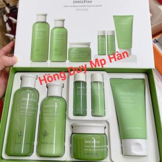 Set dưỡng Trà Xanh Innisfree Green Tea Balancing Skin Care Trio Set EX 6 in 1