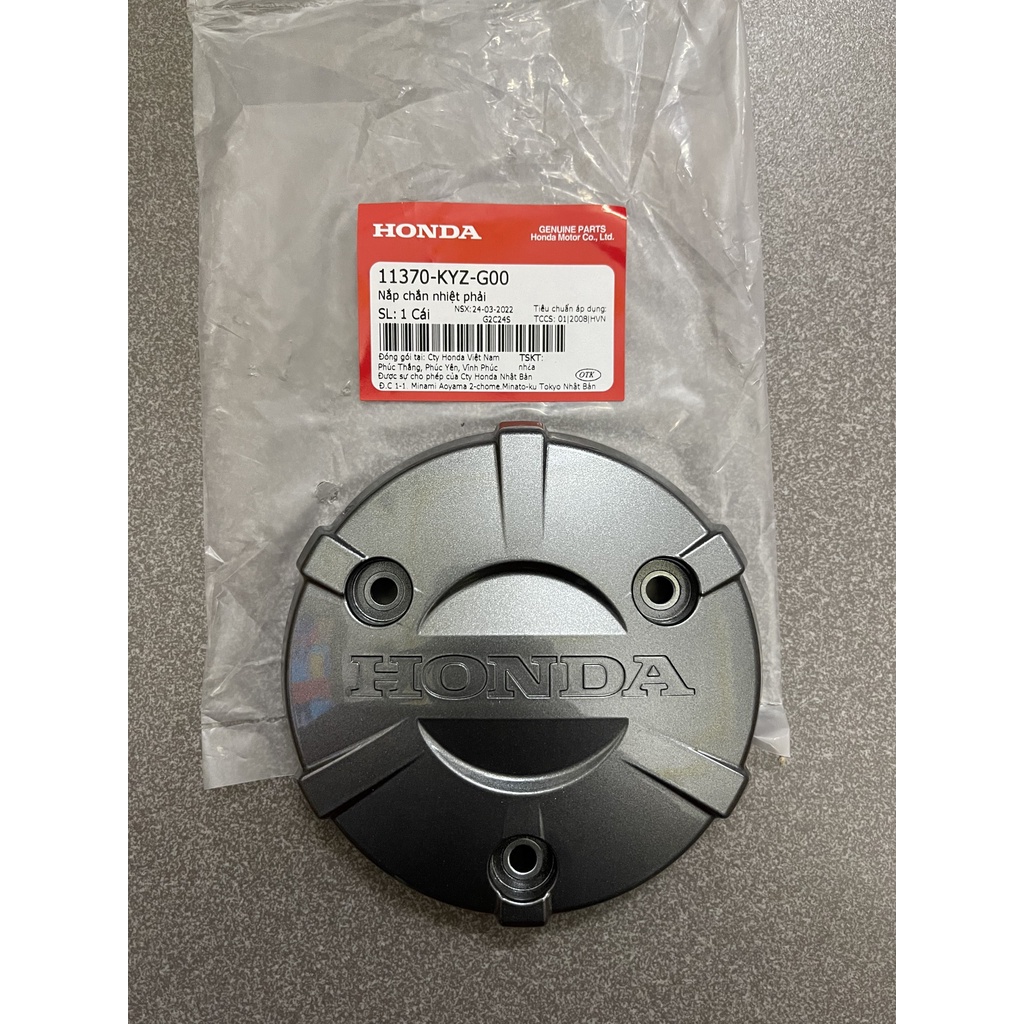 Nắp chắn nhiệt máy phải future mập future led đời 2012 đến 2022 hàng chính hãng 11370KYZV00 11370KYZG00