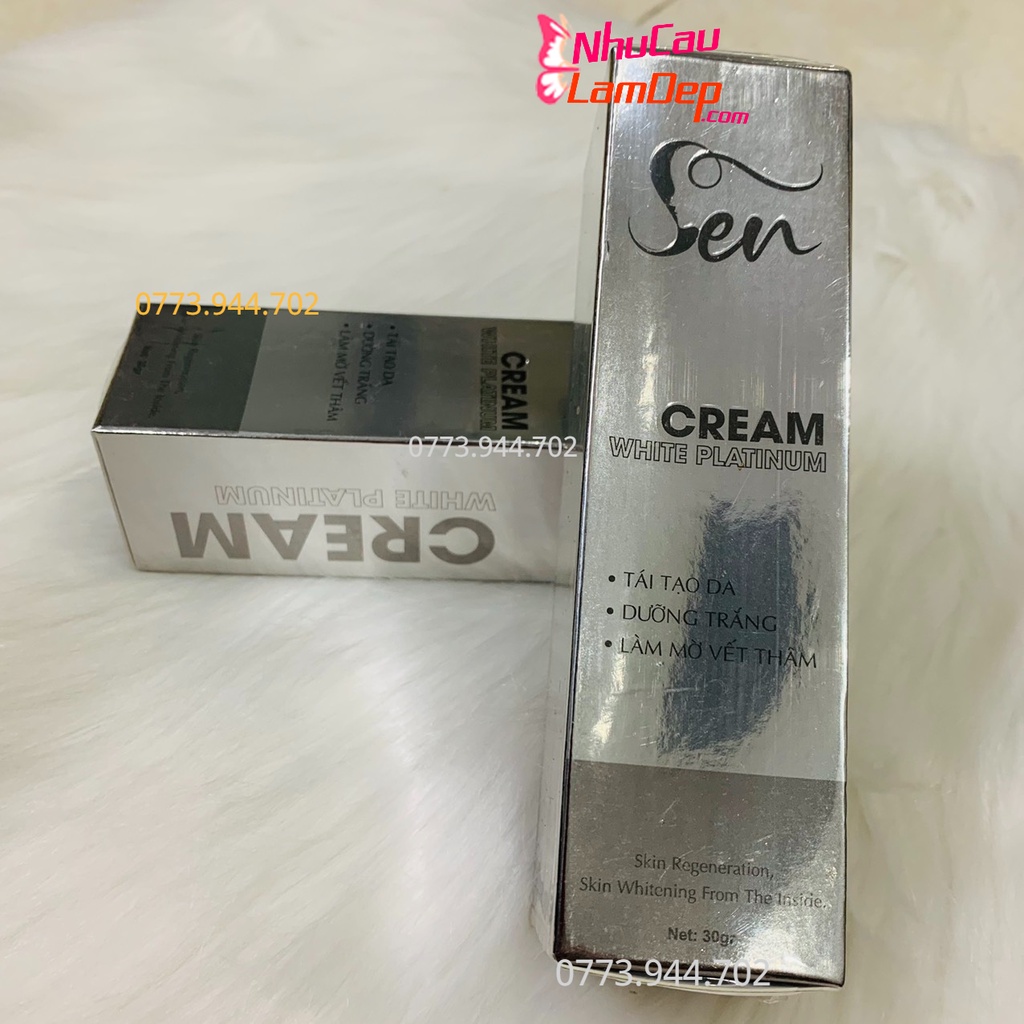 Kem Face Dưỡng Da Mặt Dược Phẩm Sen - Dưỡng Trắng Tái Tạo Căng Bóng - 30Gr