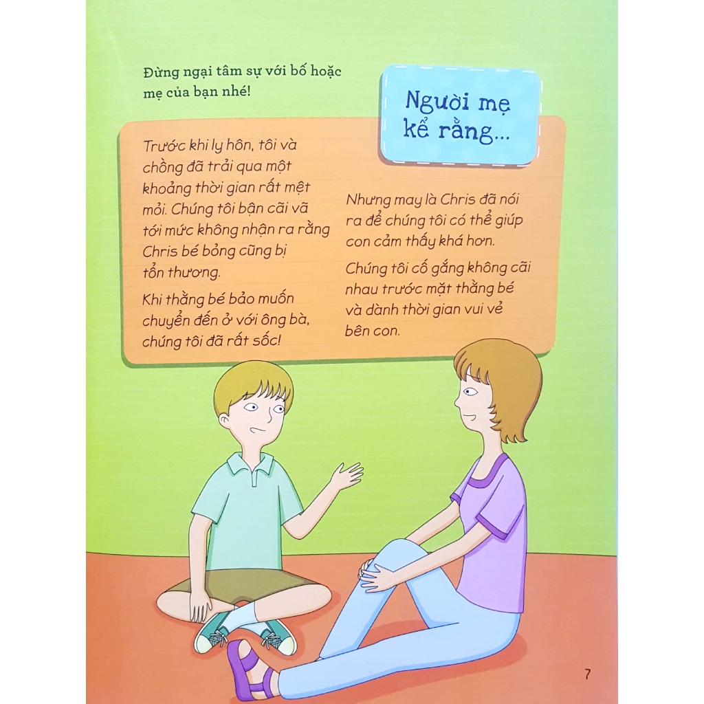 Sách - Cùng Con Đối Mặt Với Khủng Hoảng Khi Bố Mẹ Ly Hôn