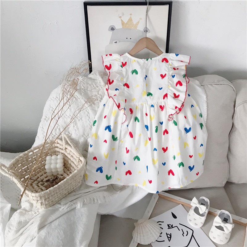 [HÀNG ĐẸP FREE SHIP] Váy đầm thô phong cách vintage/ Váy công chúa cực xinh cho bé gái