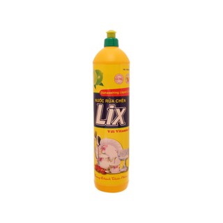 (SẴN HÀNG) Nước rửa chén Lix hương chanh chai 800GR