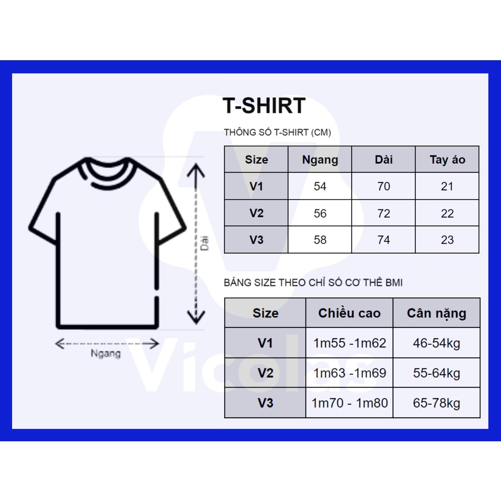 Áo thun unisex cổ tròn Tiny Things Tee vải cotton co giãn 2 chiều thoáng mát - V VICOLAS TINY THINGS TEE