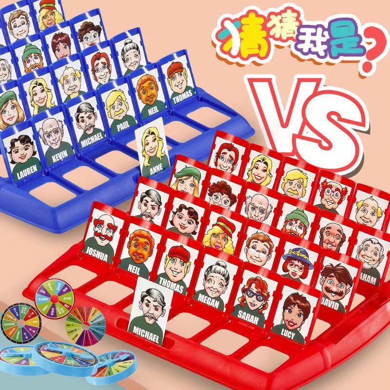 Bộ Thẻ Trò Chơi Tik Tok Influencer Guess Who I Am Hai Lớp Rèn Luyện Trí Thông Minh Cho Trẻ Em