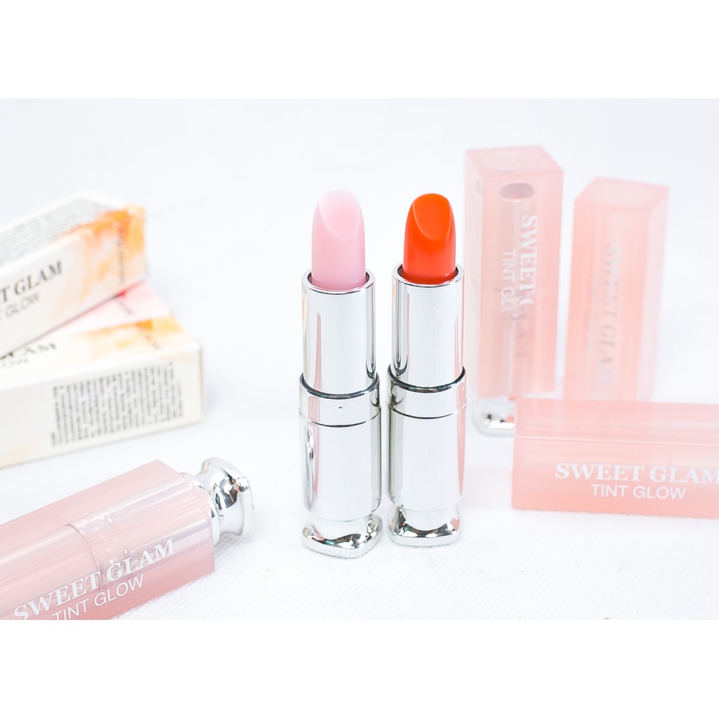 Son Dưỡng Môi Có Màu Secret Key Sweet Glam Tint Glow - 3.5g