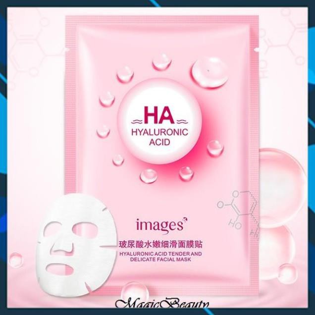 Lẻ 1 miếng mặt nạ HA dưỡng ẩm kiểm soát dầu của Images nội địa Trung