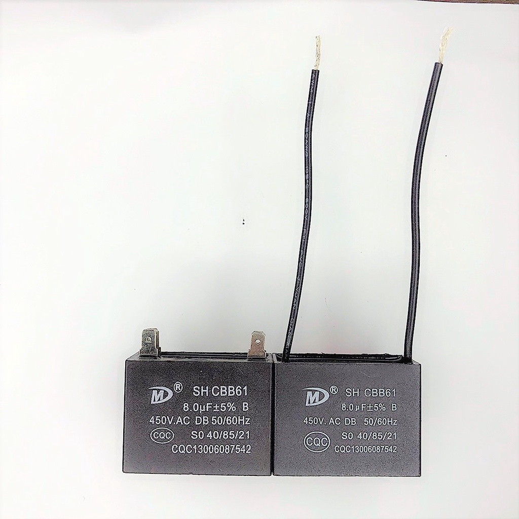 Tụ quạt điều hòa  từ 1.0µF - 8µF