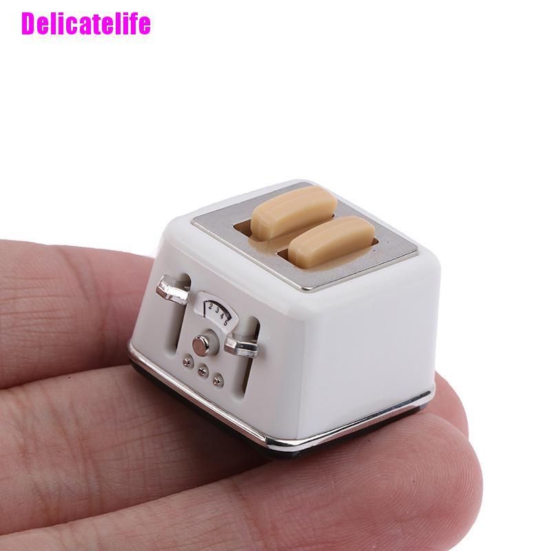 Máy Nướng Bánh Mì Mini Dễ Thương Cho Nhà Búp Bê Tỉ Lệ 1 / 12