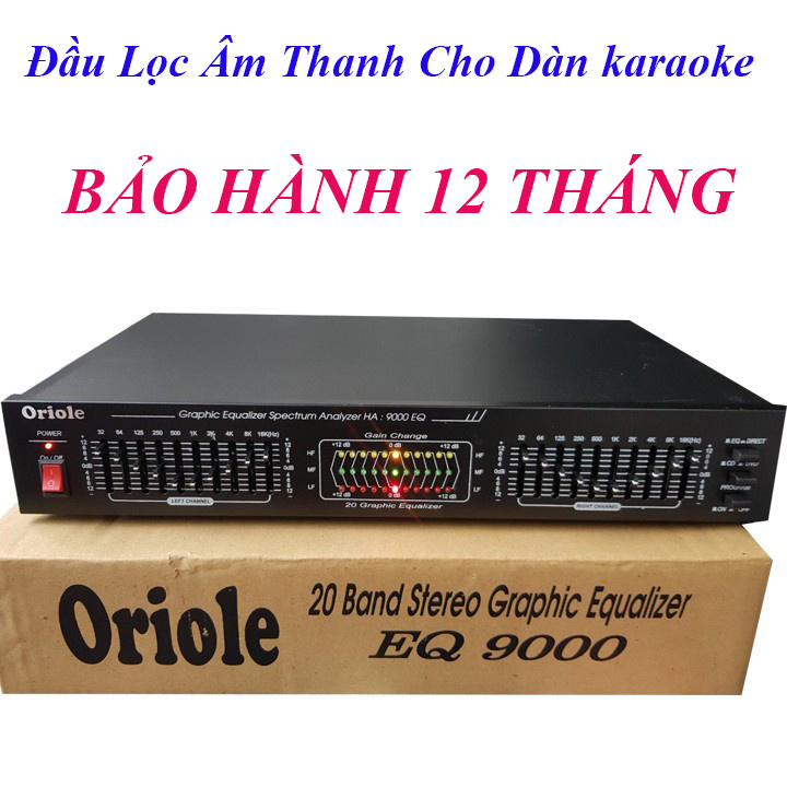 Lọc Âm Thanh Equalizer Oriole EQ9000 , Equalizer Oriole EQ9000 Chât âm hay giá cực tốt