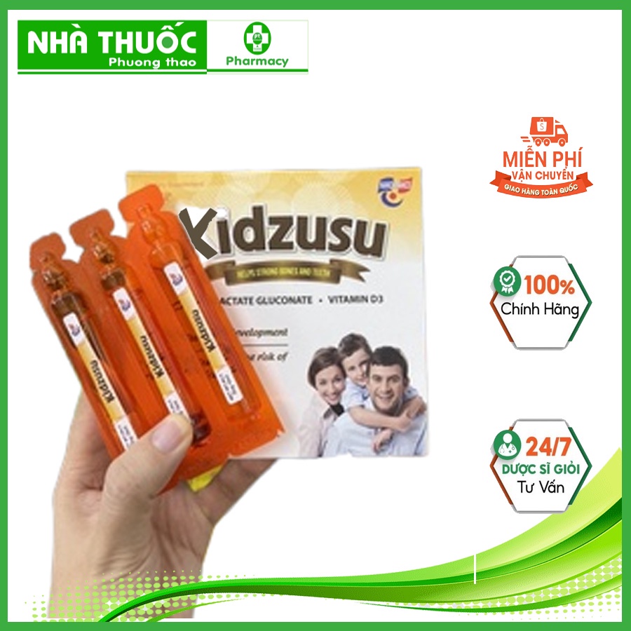 Kidzusu KIDZUSU - GIÚP hỗ trợ BỔ SUNG VITAMIN D, CANXI CHO bé