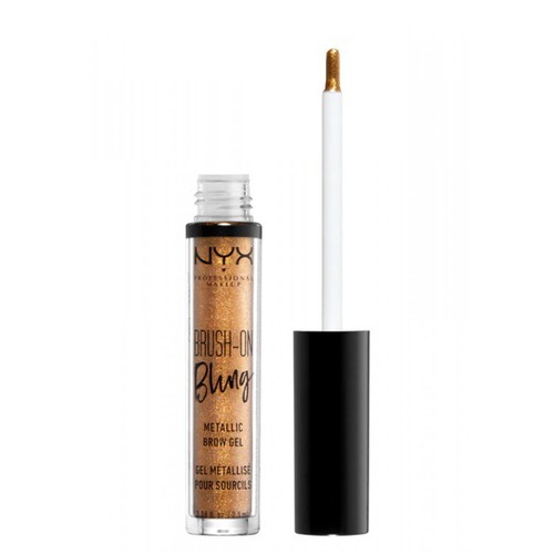 GEL NHŨ CHÂN MÀY NYX BRUSH ON BLING METALLIC BROW GEL - 2548