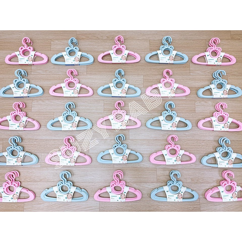 Móc nhựa treo quần áo trẻ em hình gấu Babyhood