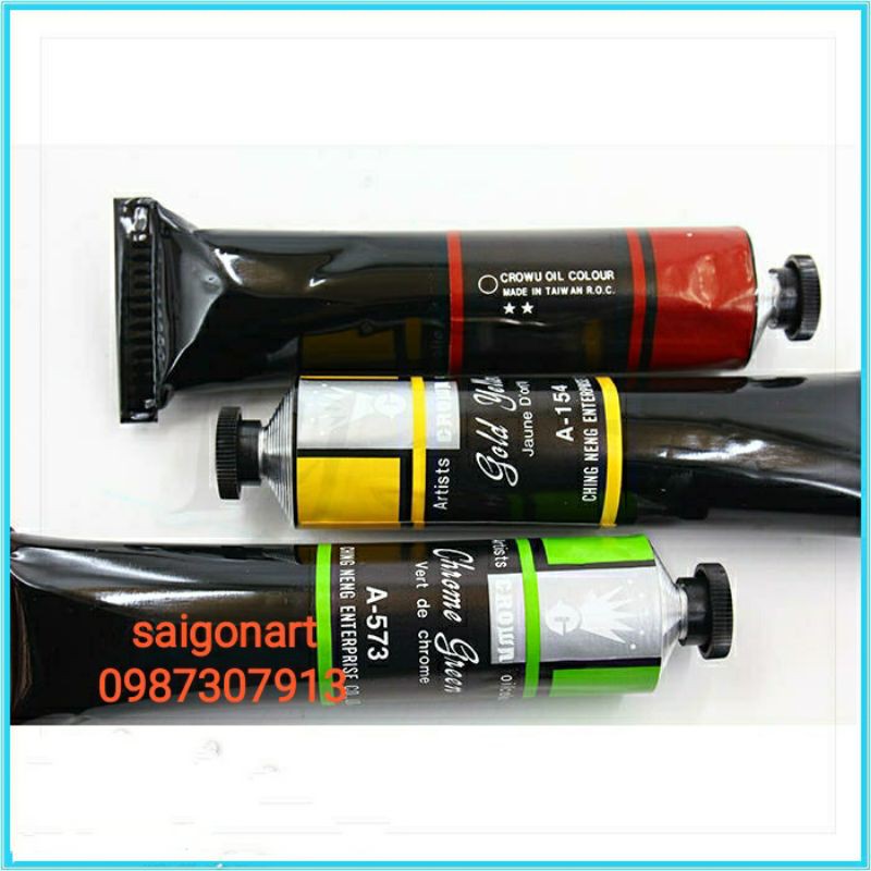 MÀU VẼ SƠN DẦU CAO CẤP ĐÀI LOAN CROWN, 180ml LINK1