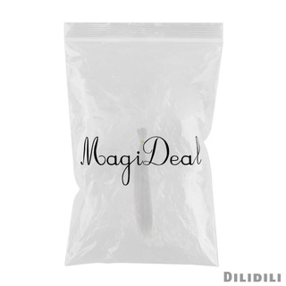 (12) Set 2 Tóc Giả Búp Bê Màu Trắng