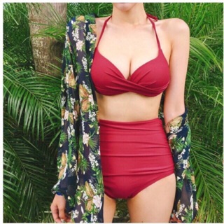 Bikini 2 mảnh cạp cao cực tôn dáng