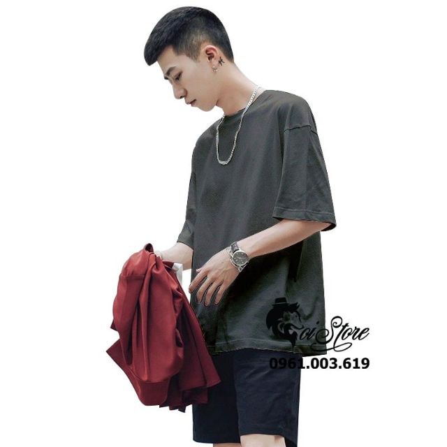 Áo thun trơn vải thun da cá nam nữ bigsize 40 đến 100kg !