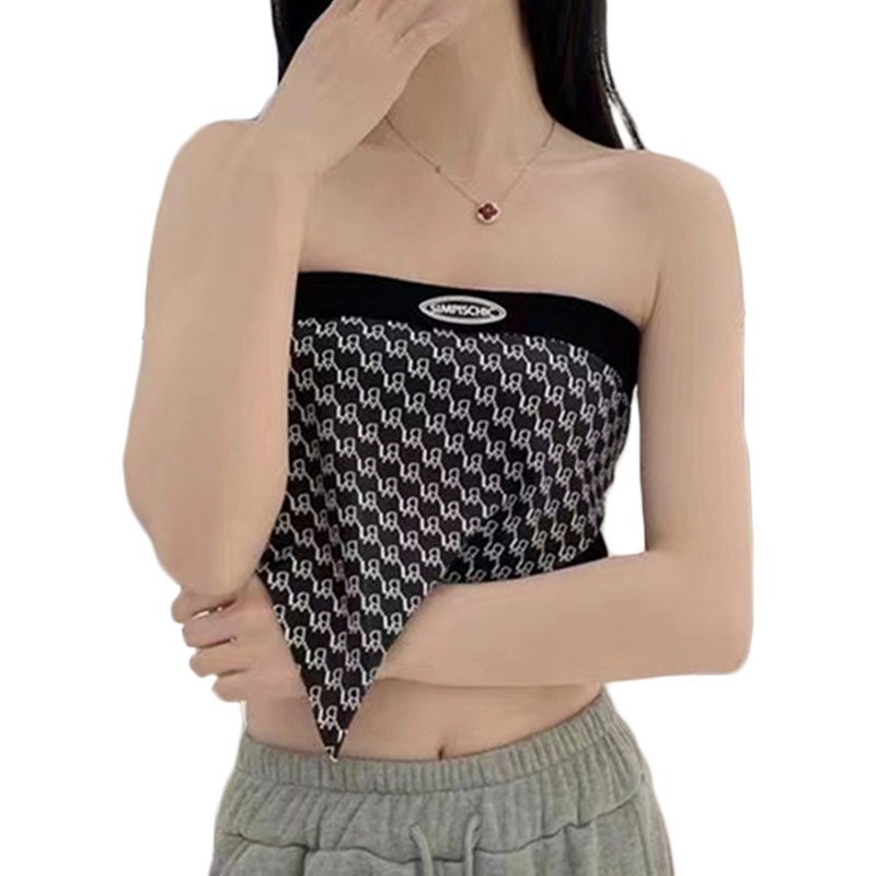 Áo Crop Top Không Tay Vải Lụa Thời Trang Gợi Cảm Cho Nữ
