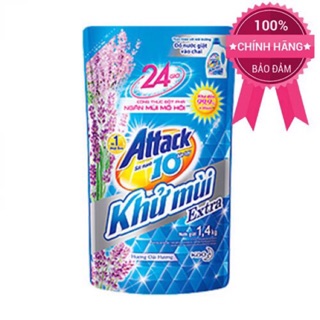 Nước giặt khử mùi Attack túi 1,4 kg-1,2kg-1kg