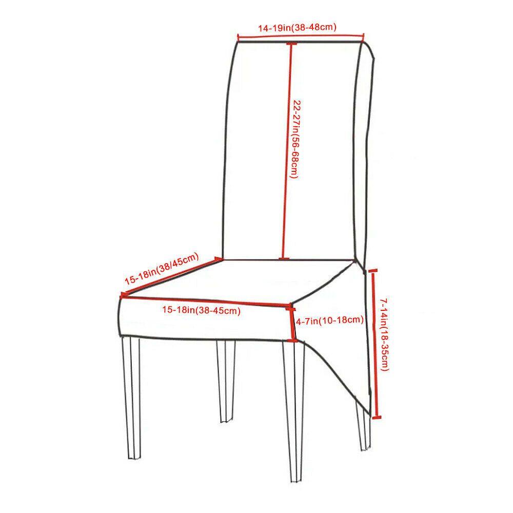 Vỏ Bọc Ghế Ngồi Bàn Ăn Chất Liệu Mềm Mại Co Giãn Thoải Mái