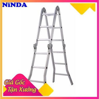 Chính Hãng Thang nhôm điện lạnh chữ M gấp khúc  ND-404C
