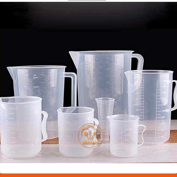 Ca đong ca chia vạch dùng đo định lượng thay nhớt xe gắn máy 100ml 250ml 500ml 1000ml