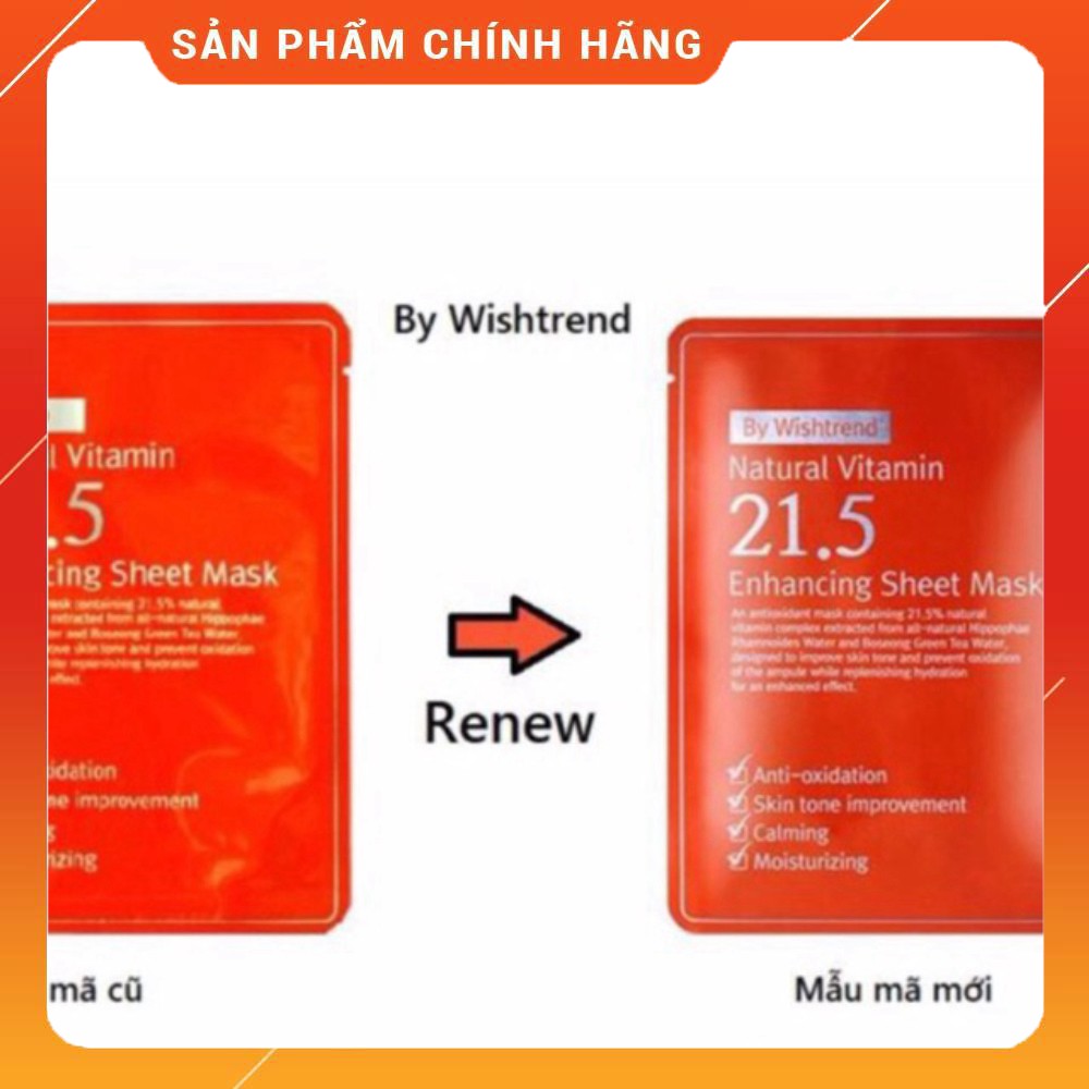 Mặt nạ giấy OST Natural Vitamin 21.5 Enhancing Sheet Mask Mĩ Phẩm Gía Sỉ 89