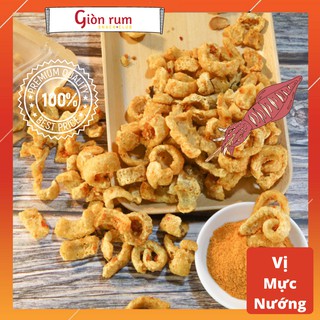 [Siêu Ngon] Da Heo, Bì Heo Chiên Giòn Vị Mực Nướng- 100g - Đậm Vị Thơm Giòn Chất Lượng - Đồ Ăn Vặt - Giòn Rụm Snack Club
